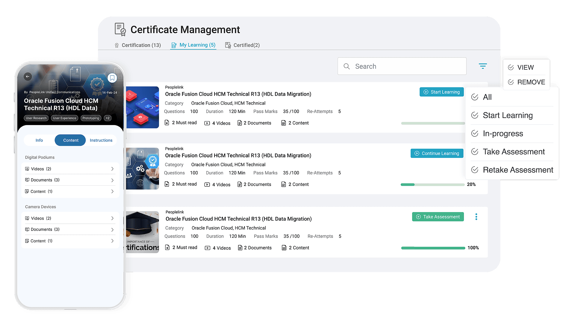Customizable Learning Materials